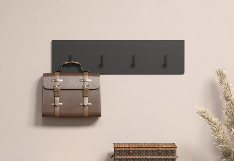 ESTEBAN hanger 80 graphite / oak evok