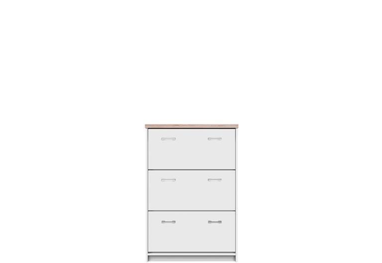 TOP MIX shoe cabinet, 3k, white