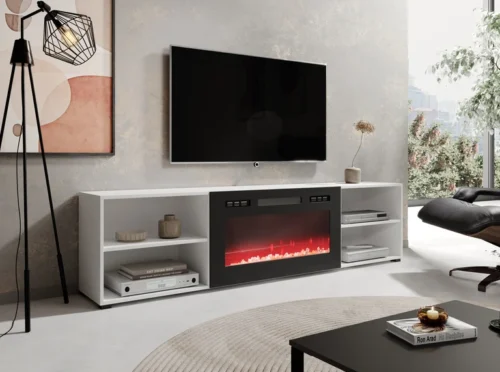 POLO RTV 200 MATT WHITE WITH FIREPLACE