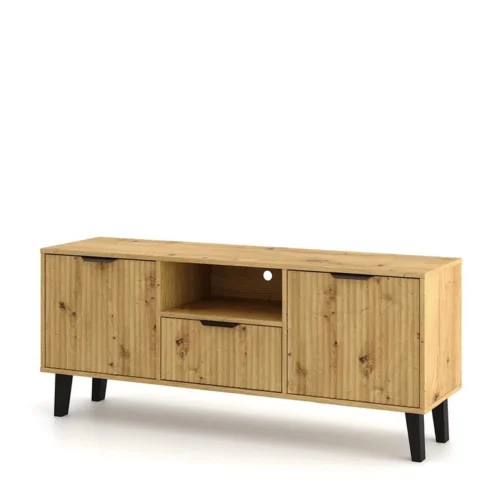 BORG DUO TV cabinet, 2 pcs., 1 pc., oak color