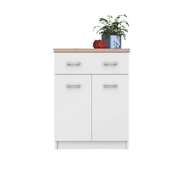 TOP MIX chest of drawers, 2 drawers, 1 pc./60 cm, white