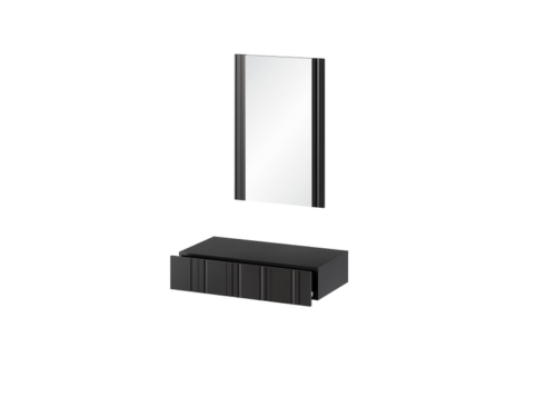 ISLA VANITY TABLE, MATT BLACK