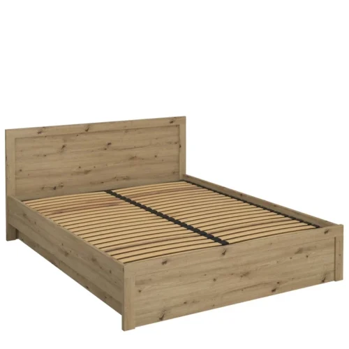 JAZZ bed 160 with storage, oak