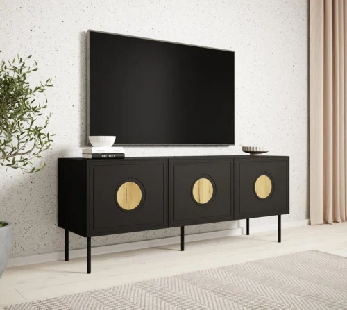 PALAZZO TV CABINET 150 BLACK