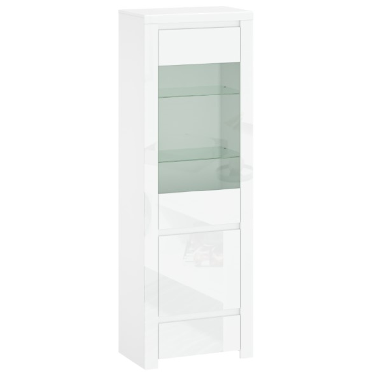LINGO display case, 1 pc., 1 pc., 1 pc., white, glossy