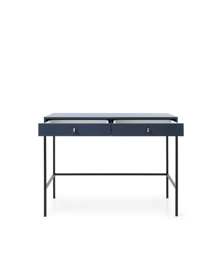 Dressing table, console Mono MT104, drawers, dark blue/black frame - Image 2