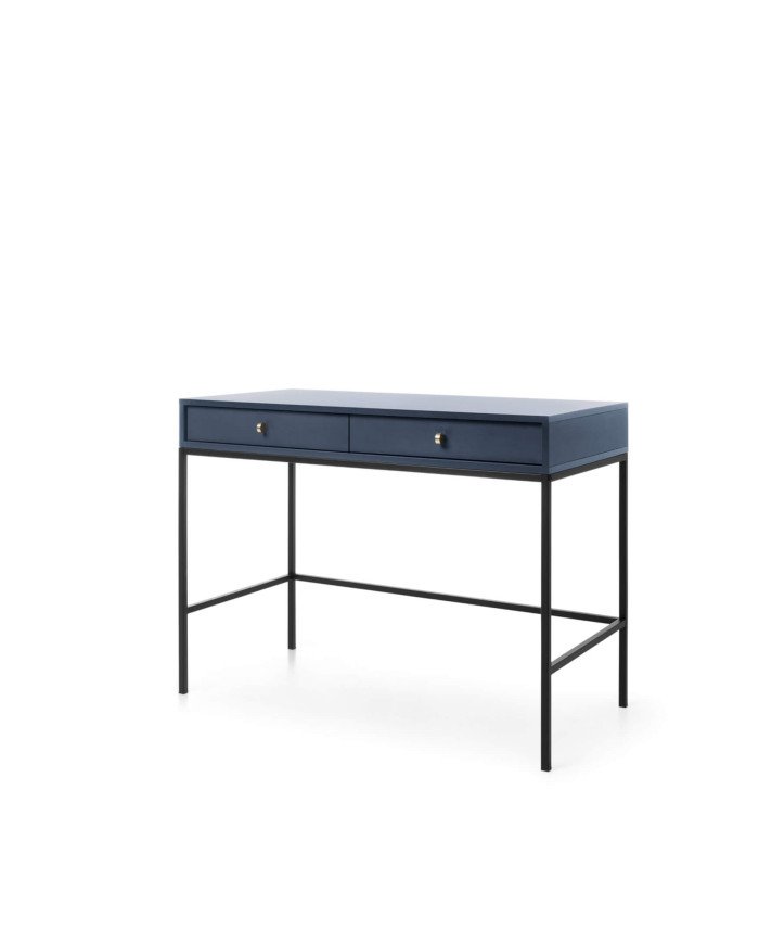 Dressing table, console Mono MT104, drawers, dark blue/black frame - Image 3