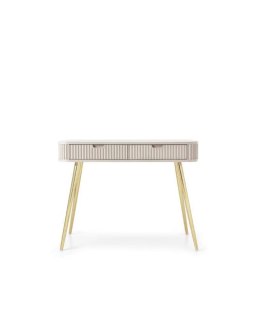 Dressing table, console Zova T-103, with drawers, cashmere color