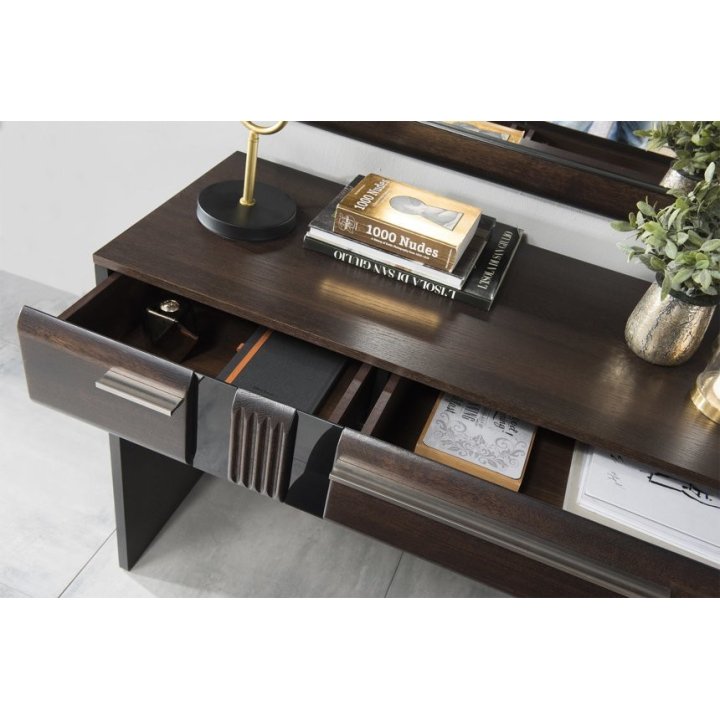 Porti dressing table type 78 chocolate oak Szynaka Meble - Image 8