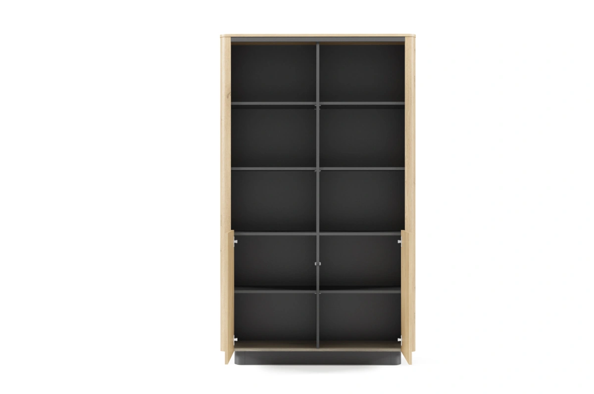 Torro bookcase with cabinets and shelves - Image 5