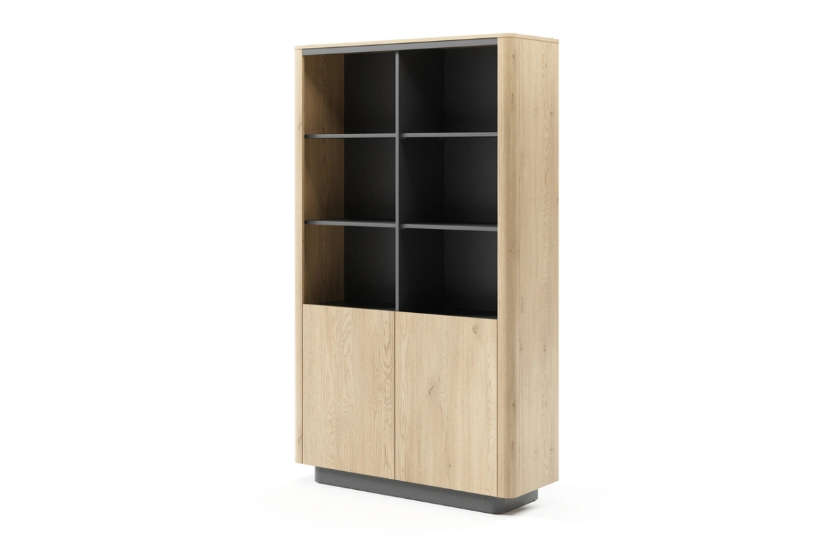 Torro bookcase with cabinets and shelves - Image 2