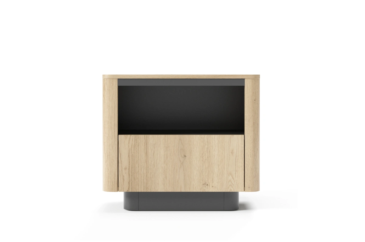 Torro bedside table with drawer - Image 3