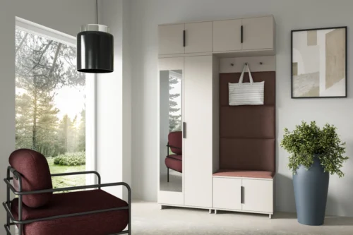 Bianko soft wardrobe, version 1
