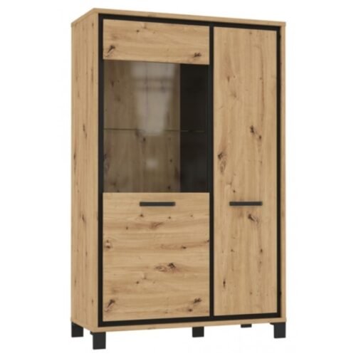 Trondheim showcase L TDHV622L Artisan Oak / Forte Black Oak