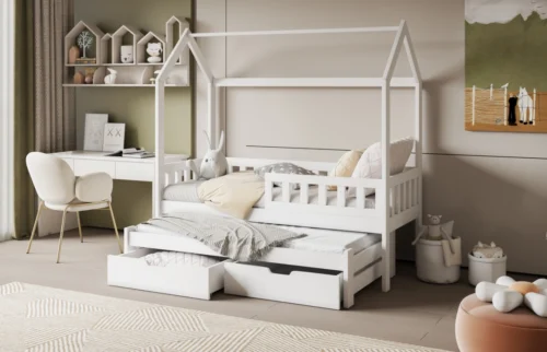 Tymon youth folding bed for two persons 90×200 cm