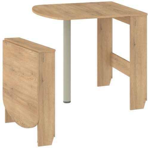 EXPERT 6 folding wall table for kitchen-dining room, oak “Cremona”