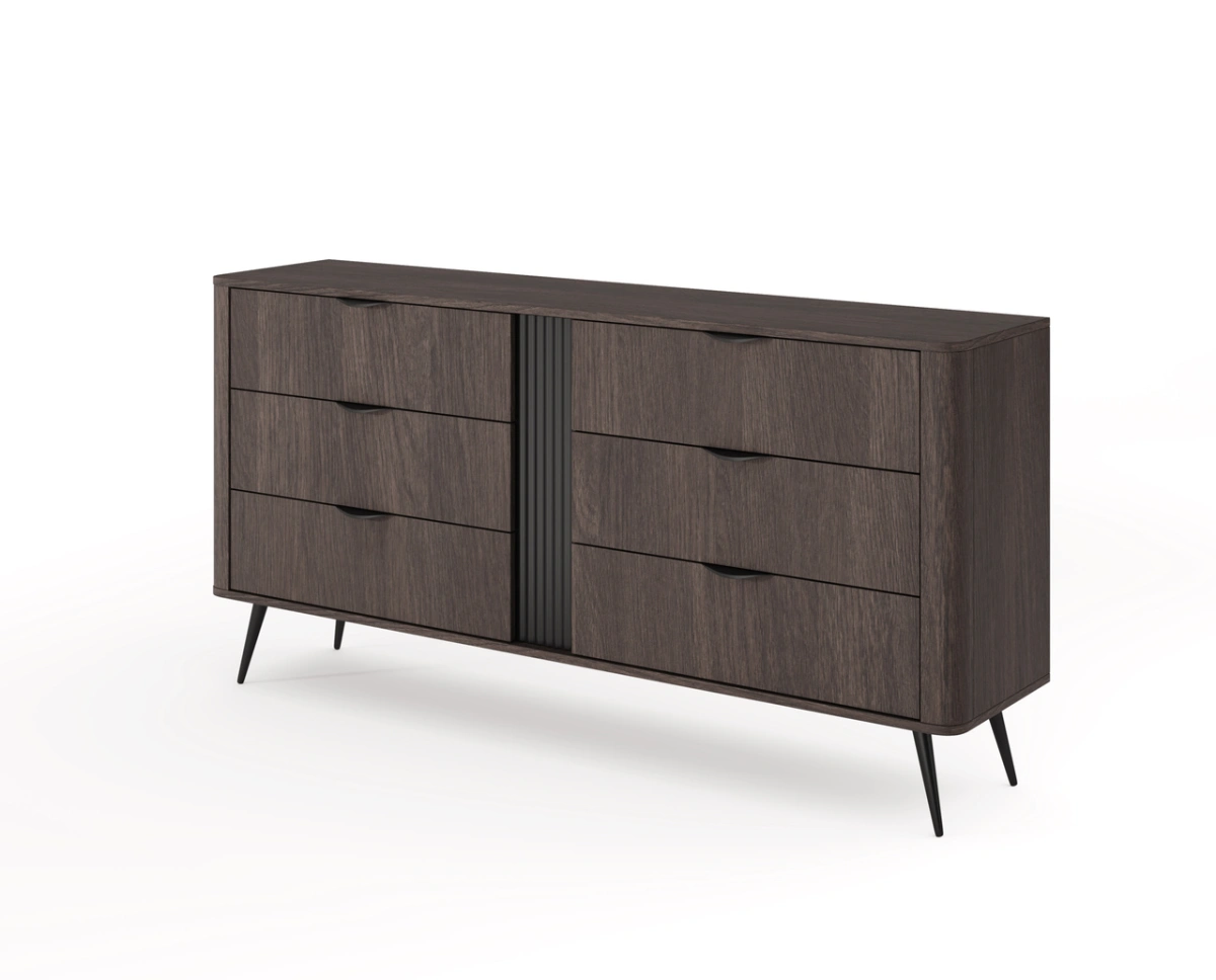 Chest of drawers 6S with grooves Veris - Image 2