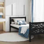 VIANA metal youth bed 90x200 cm