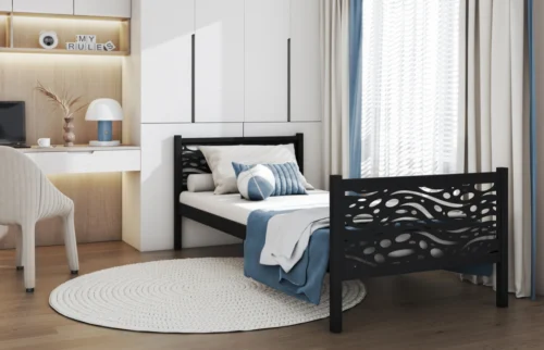 VIANA metal youth bed 90×200 cm