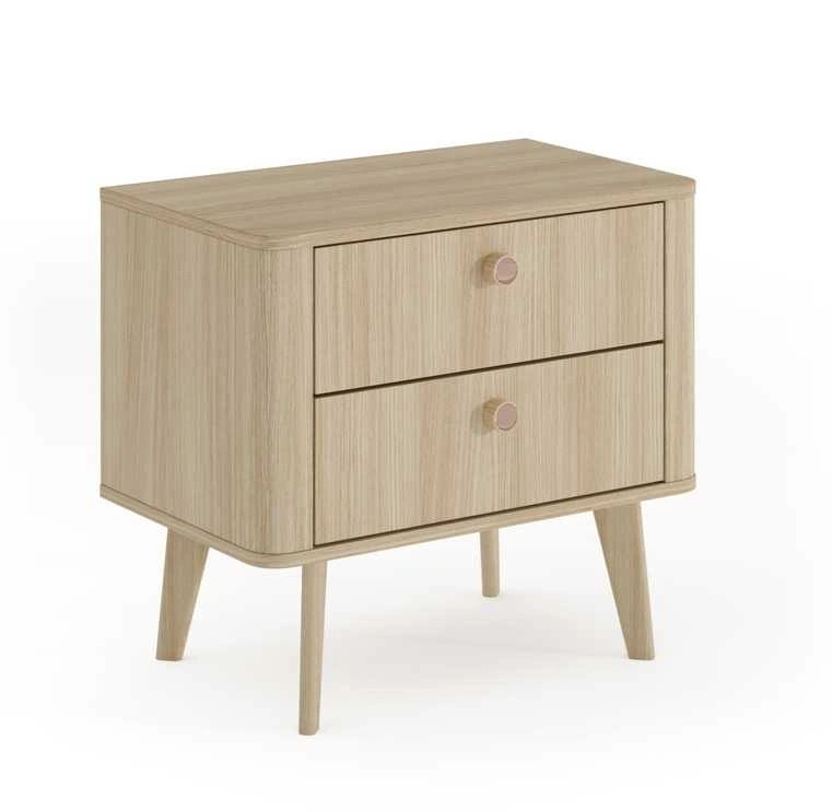 2S Viki bedside table with drawers