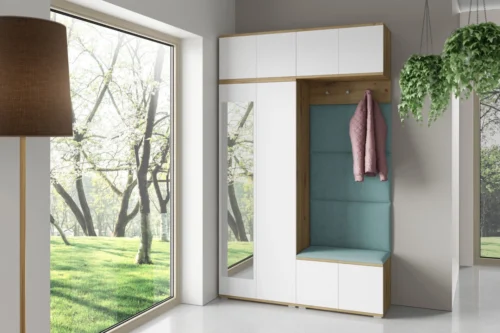 Seville upholstered wardrobe, version 3