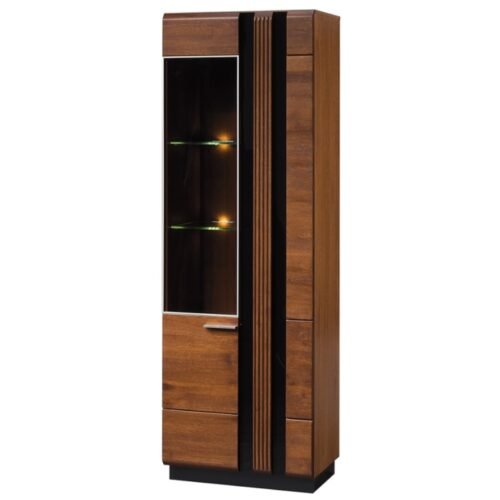 Porti Type 10 antique oak display cabinet Szynaka Furniture