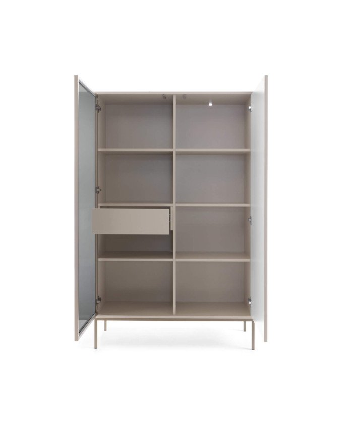 Sento WTSZ104 display case, two doors, with lighting, cashmere table top - Image 2