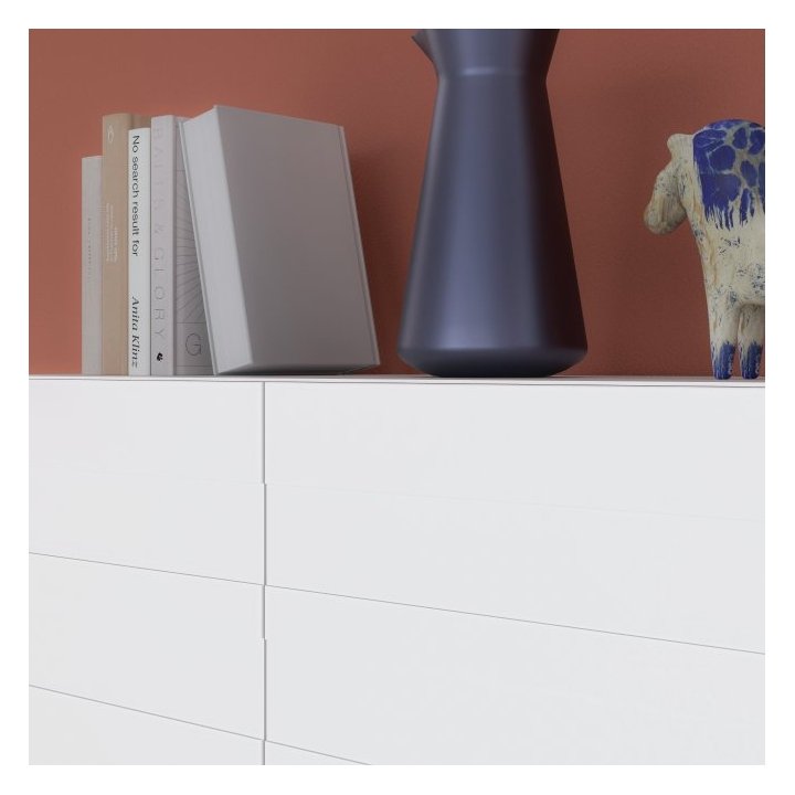 High chest of drawers Brittany BQTK422-M731 Forte - Image 5