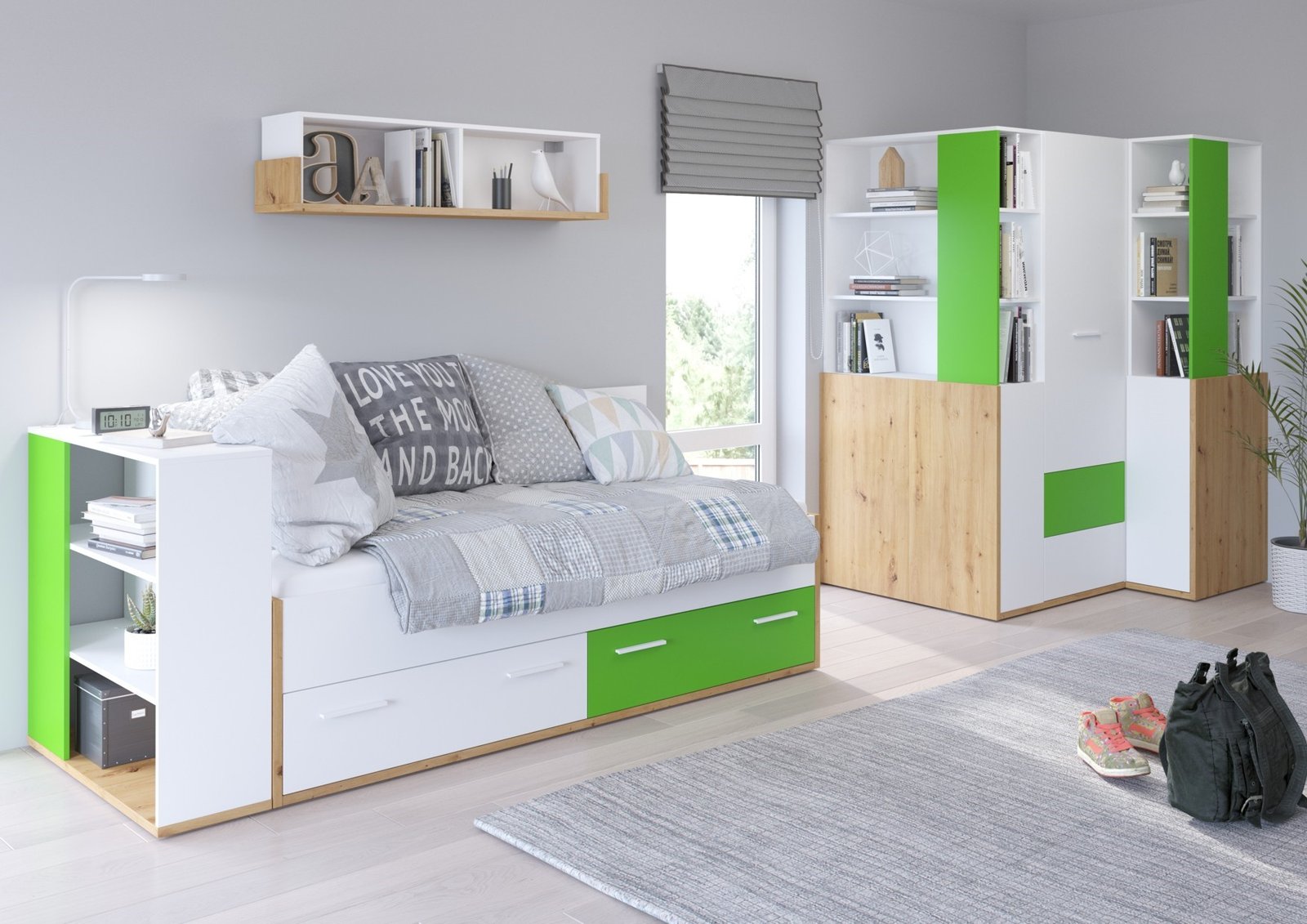 HEY furniture #5 youth set wall cabinet