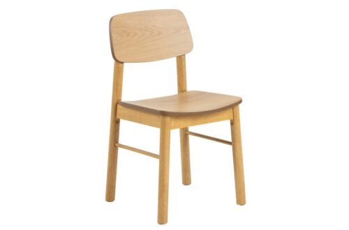ZARION natural oak – WOODEN CHAIR FOR KITCHEN, LIVING ROOM, RESTAURANT