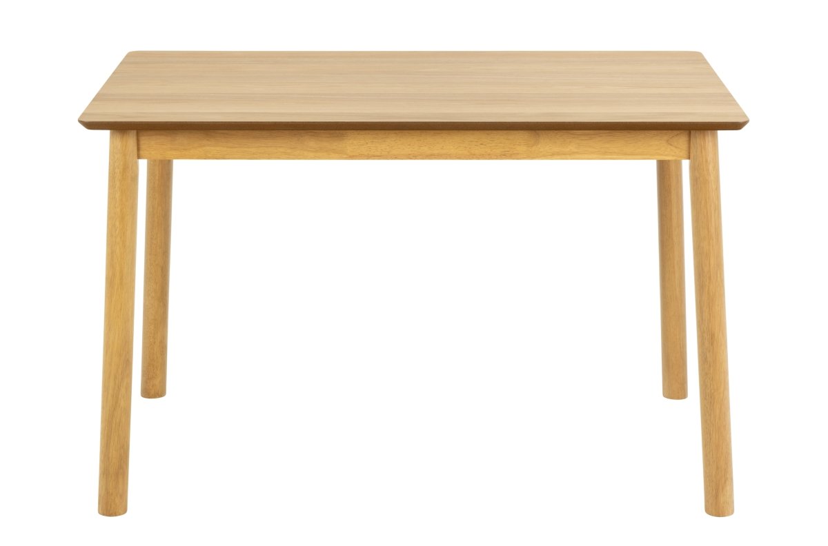 ZARION natural oak - KITCHEN TABLE 120 cm, WOOD VENEER - Image 3