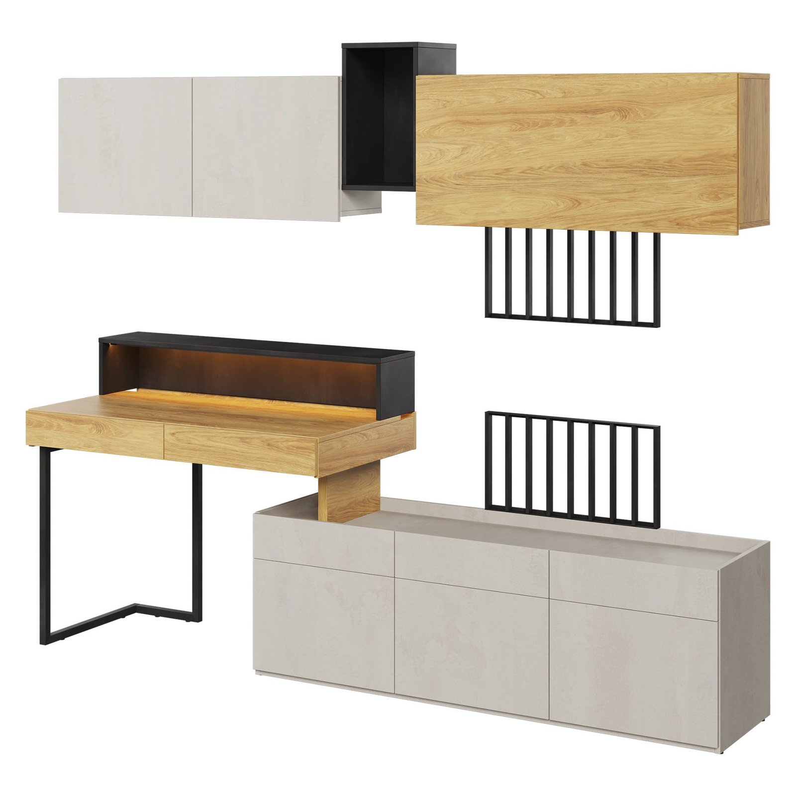 TEEN FLEX SET-02 furniture set