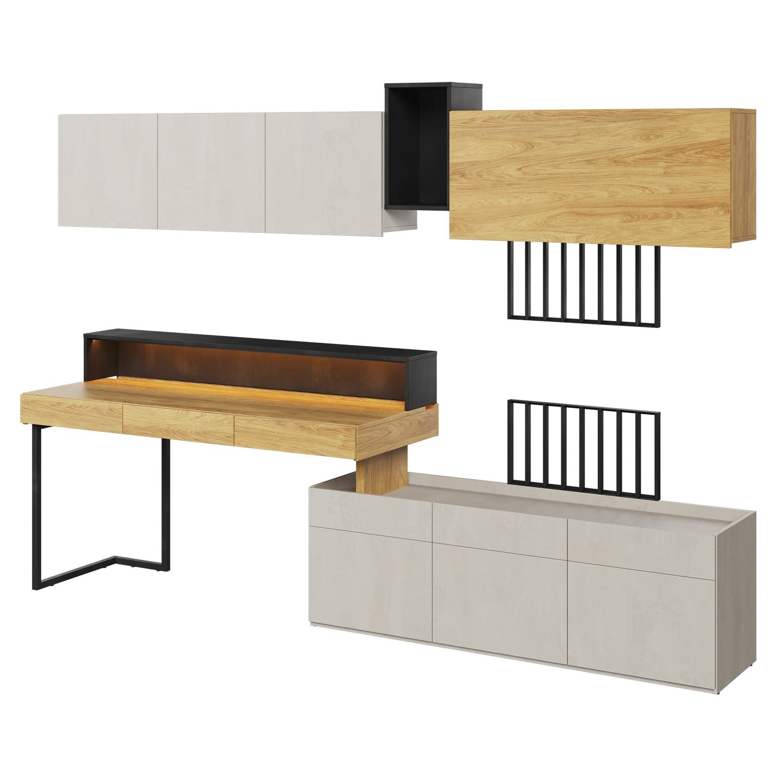 TEEN FLEX SET-01 furniture set