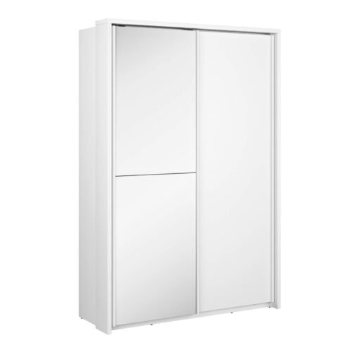 ARTI AR-21 white two-door sliding wardrobe