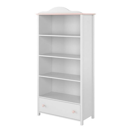 LUNA LN-02 shelf white/pink