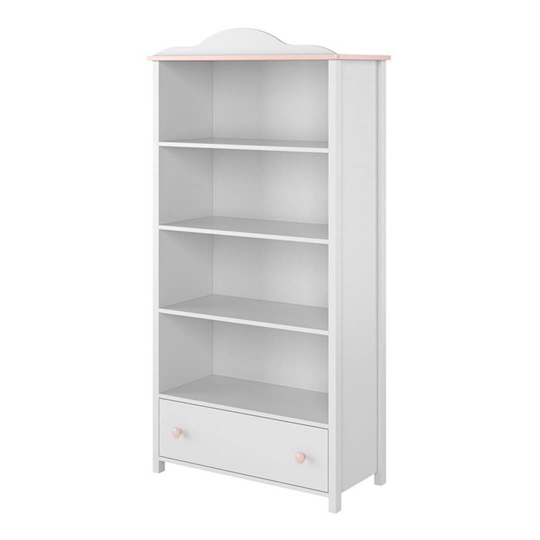 LUNA LN-02 shelf white/pink