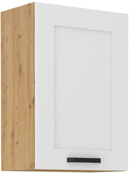 Wall cabinet 50 cm Luna white/artisan 50 G-72 1F