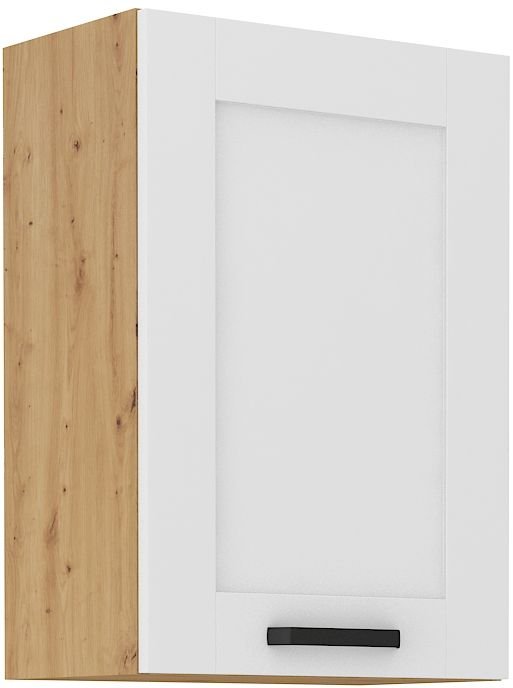 Wall cabinet 50 cm Luna white/artisan 50 G-72 1F