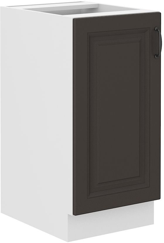 Base cabinet 40 cm Stillo white/graphite 40 D 1F BB