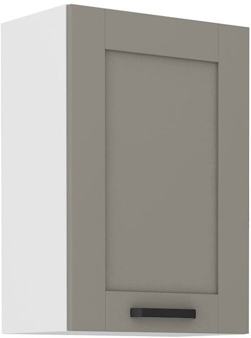 Wall cabinet 50 cm Luna white/clay grey 50 G-72 1F
