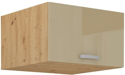 Low deep upper cabinet 60 cm Artisan cappuccino glossy 60 NAGU-36 1F