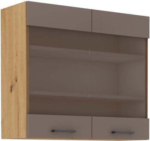 Wall cabinet 80 cm display case Bologna 80 GS-72 2F