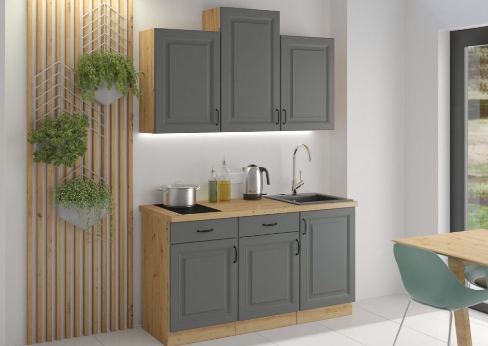Wall cabinet 80 cm Stillo artisan/dust grey 80 G-72 2F - Image 7