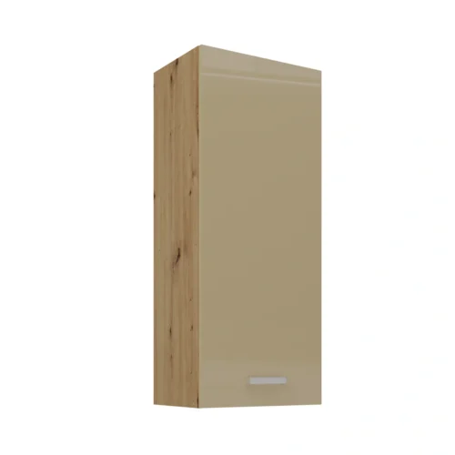 Wall cabinet 45 cm Artisan cappuccino glossy 45 G-108 1F