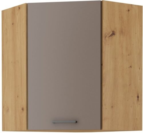 Upper corner cabinet 60 cm Bologna style 60×60 GN-72 (45 degrees) 1F