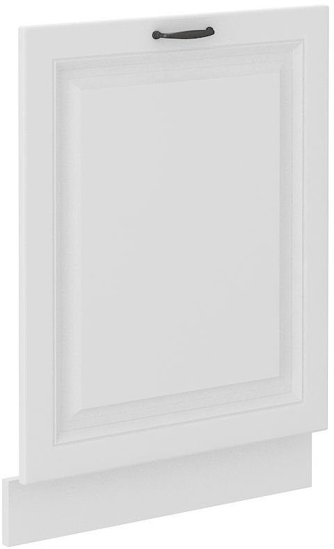 Dishwasher front, 60 cm, covered, white, Stillo, ZM, 713x596