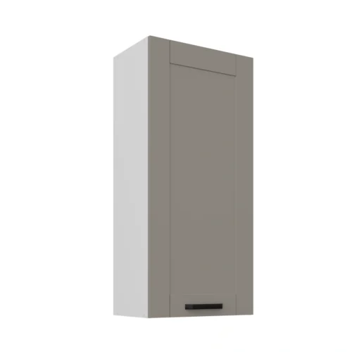 Wall cabinet 50 cm Luna white/clay grey 50 G-108 1F