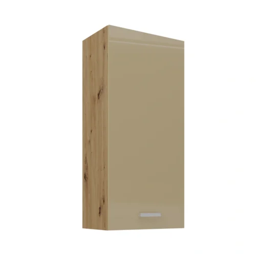 Wall cabinet 50 cm Artisan cappuccino glossy 50 G-108 1F