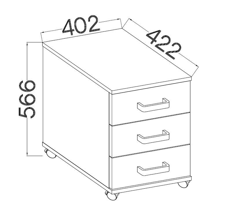 Container with drawers 3S Malta symbol 201 - Image 4