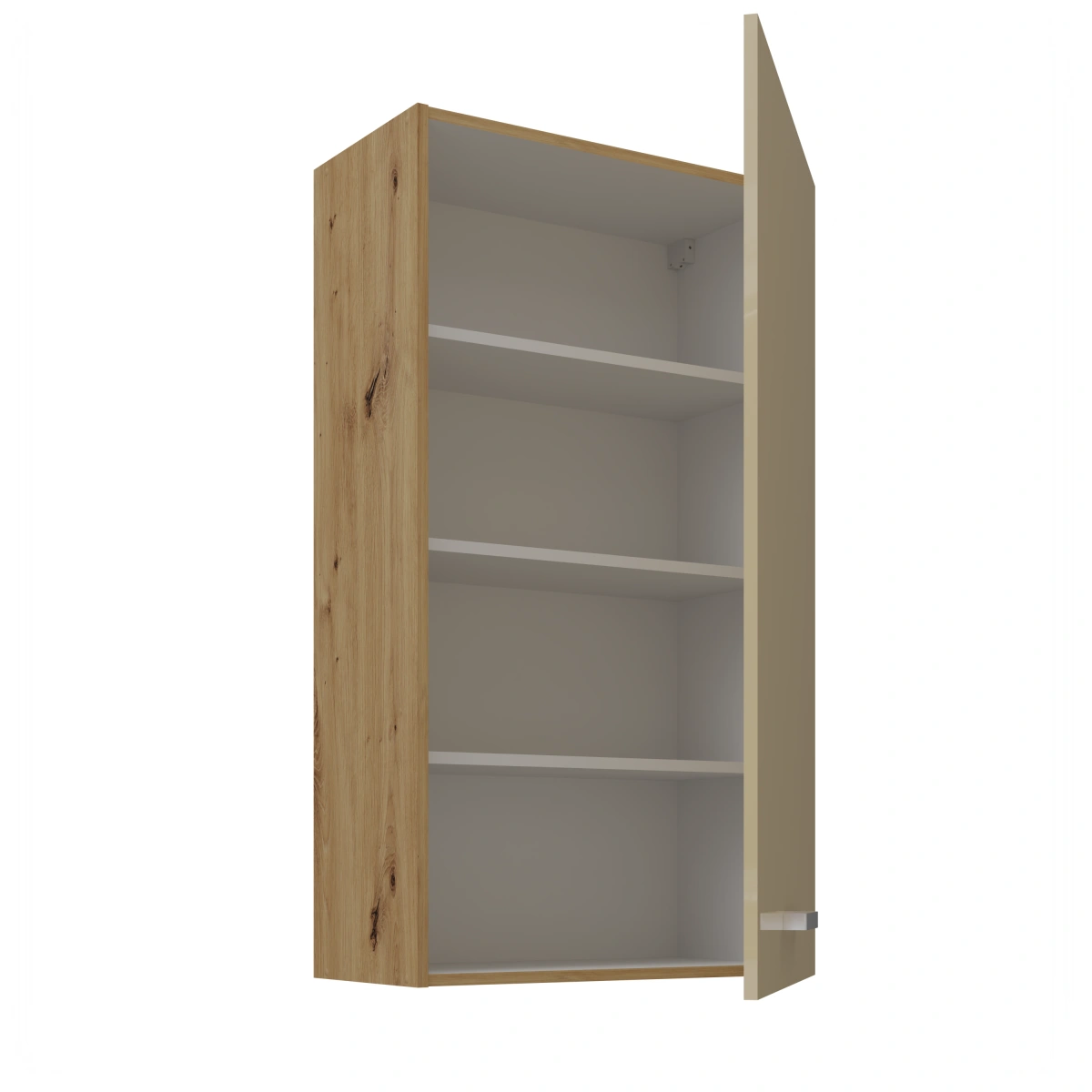Wall cabinet 60 cm Artisan cappuccino glossy 60 G-108 1F - Image 2